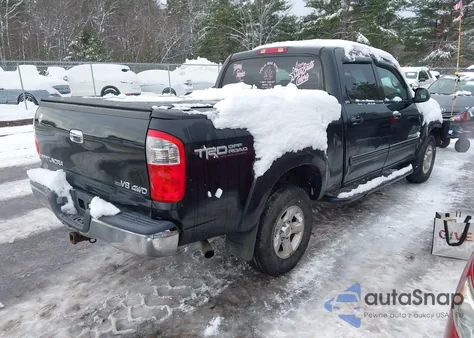 2006 Toyota Tundra Sr5 V8 z USA, uszkodzony, nr VIN 5TBDT441X6S516903